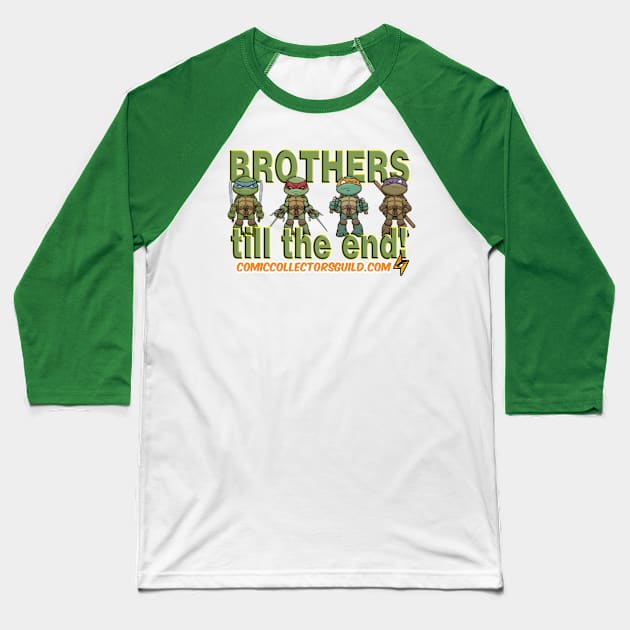 CCG Turtle BROS. Baseball T-Shirt by Comic Collectors Guild 